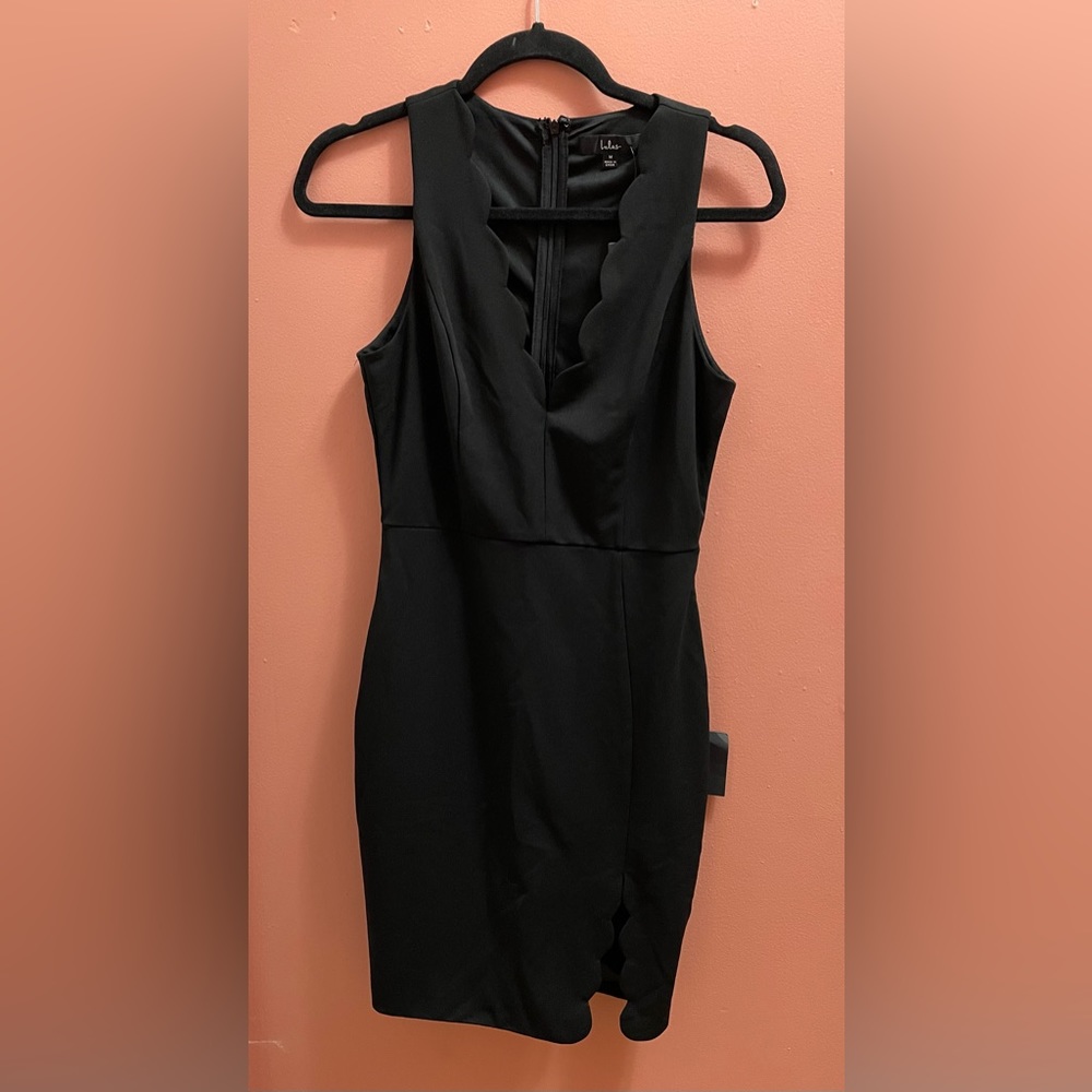 ☀️Lulus black mini dress